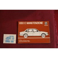 TALBOT SOLARA       USE AND SERVICE BOOK   IN ITALIAN