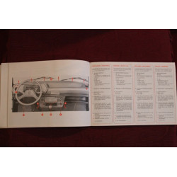 PEUGEOT 104 Z    USE AND SERVICE BOOK (1980) MULTILINGUAL
