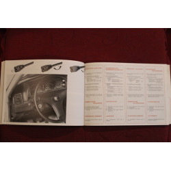 PEUGEOT 604 6v SL    LIBRETTO USO E MANUTENZIONE (1975) MULTILINGUE