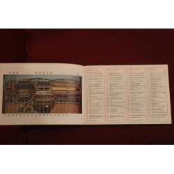 PEUGEOT 305    USE AND SERVICE BOOK (1979)   MULTILINGUAL