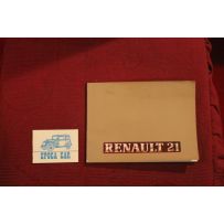 RENAULT 21     USE AND SERVICE BOOK   IN ITALIAN