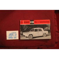 RENAULT  R 1130   USE AND SERVICE BOOK IN ITALIAN