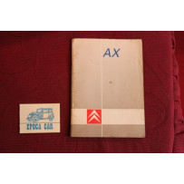 CITROEN AX      LIBRETTO USO E MANUTENZIONE   IN ITALIANO