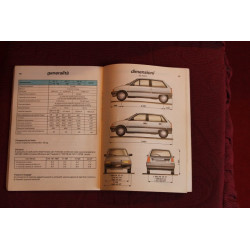 CITROEN AX      USE AND SERVICE BOOK       IN ITALIAN