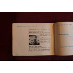 CITROEN ID 19 F   BREAK / STATION   USE AND SERVICE BOOK (1967) IN  ITALIAN cover detached