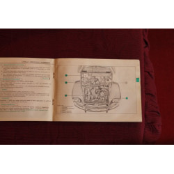 CITROEN DYANE 6    USE AND SERVICE BOOK (1981) IN ITALIAN