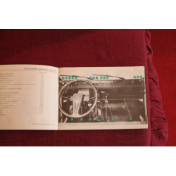 CITROEN DYANE 6    LIBRETTO USO E MANUTENZIONE (1981) IN ITALIANO copertina un pò consumata