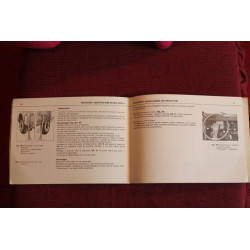CITROEN DYANE 6    USE AND SERVICE BOOK (1975) IN ITALIAN