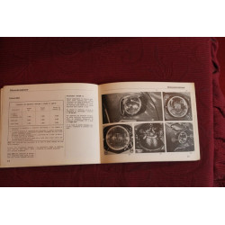 CITROEN DYANE 4 / 6     USE AND SERVICE BOOK (1972) IN ITALIAN  fourth of cover dirty