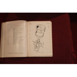 RIMORCHI A DUE ASSI  120 D / 141 D    CATALOGO PARTI DI RICAMBIO (1962) buono stato