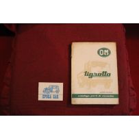 TIGROTTO   CATALOGO PARTI DI RICAMBIO-MECCANICA (1°EDIZ. 1962) costola un pò rovinata, interno buono.