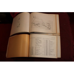 TIGROTTO     MECHANICS SPARE PARTS CATALOGUE (1° EDITION 1962) spine with defects