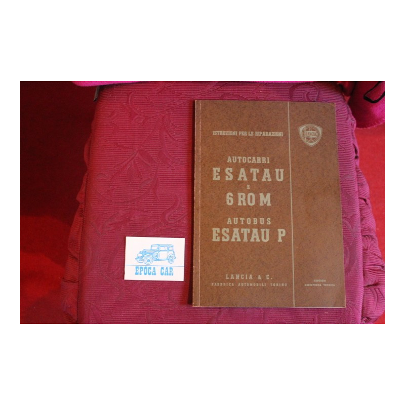 ESATAU / 6 RO M / BUS ESATAU P      HANDBOOK FOR REPAIRS (1954) perfect condition