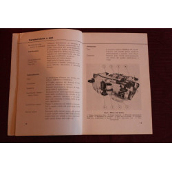 ESATAU  703    LIBRETTO USO E MANUTENZIONE (2° ED. 1959) buono stato