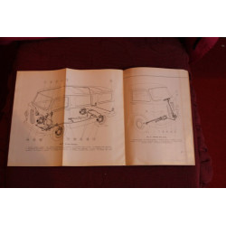 JOLLY    USE AND SERVICE BOOK (1° EDITION 1959) good condition