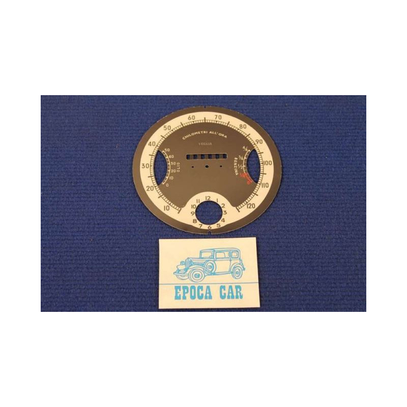 INSIDE INSTRUMENT PLATE DISC WITH TIME BALILLA 4 MARCE