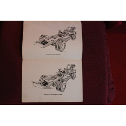BETA    USE AND SERVICE BOOK (PROVISIONAL EDITION 1950) perfect condition