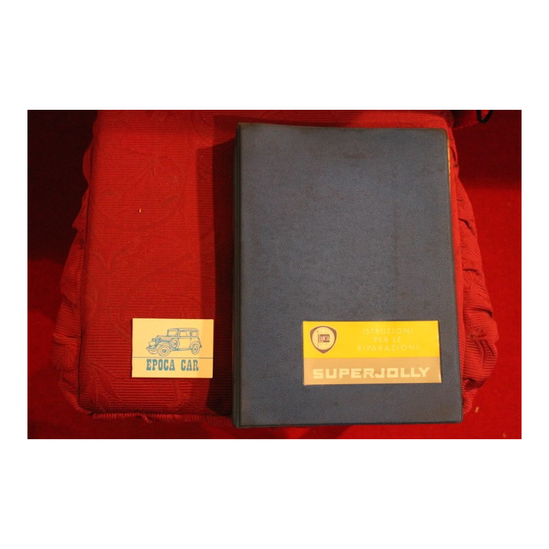 SUPERJOLLY    ISTRUZIONI PER LE RIPARAZIONI (1° ED. 1967) buono stato