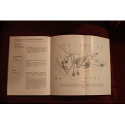 SUPERJOLLY    USE AND SERVICE BOOK(1°EDITION 1963) handwrite in cover, inside very good