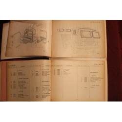 682 / 642 / 645 / 650 / 690     BODY SPARE PARTS CATALOGUE (1° EDITION 1962) good condition