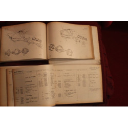 645 N / 650 N   CATALOGO PARTI DI RICAMBIO (4° EDIZIONE 1966) buono stato