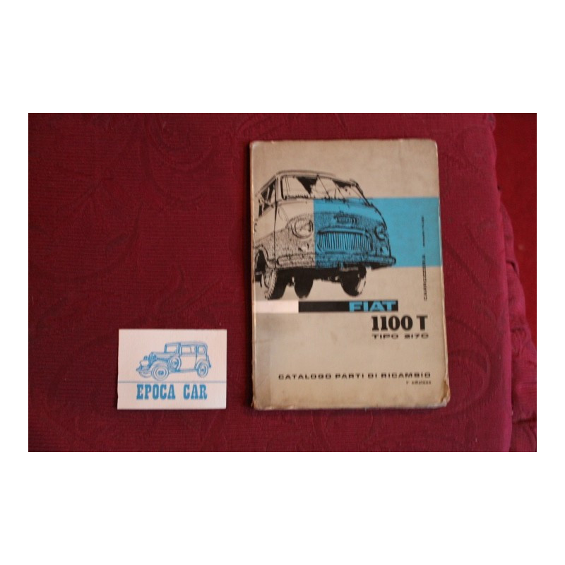 1100 T  type 2170    BODY SPARE PARTS CATALOGUE (1°EDITION 1962)