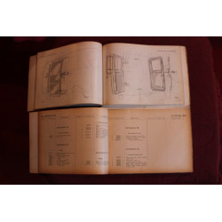 1100 T  type 2170    BODY SPARE PARTS CATALOGUE (1°EDITION 1962)