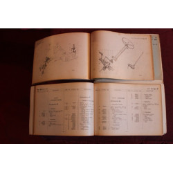 1100 T   tipo 2170    CATALOGO PARTI DI RICAMBIO-MECCANICA (2° ED. 1963) discrete condizioni