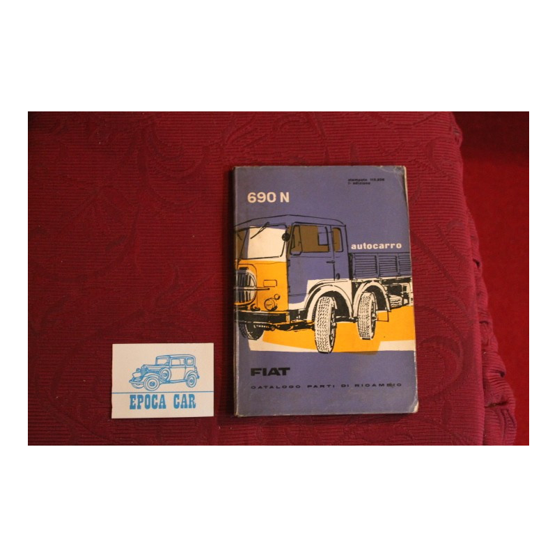 690 N     SPARE PARTS CATALOGUE (1° EDITION 1961) good condition