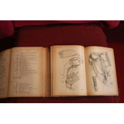 642 N  642 RN (AUTOBUS) SPARE PARTS CAT. (2°ED. 1953) cover dirty, but inside good