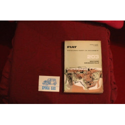 MOTORE  203 ORIZZONTALE      CATALOGO PARTI DI RICAMBIO (2° ED. 1962) buono stato