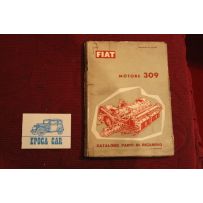 ENGINE   309      SPARE PARTS CATALOGUE (1° EDITION 1959) cover with defects
