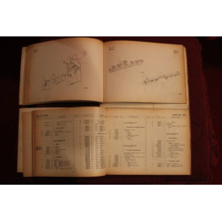 ENGINE   309      SPARE PARTS CATALOGUE (1° EDITION 1959) cover with defects