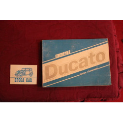 DUCATO    (USE AND SERVICE BOOK-1986) IN FRENCH