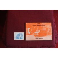 DUCATO      USE AND SERVICE BOOK (1° EDITION 1981) good condition