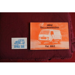 900 E     USE AND SERVICE BOOK (1° EDITION 1980) perfect condition