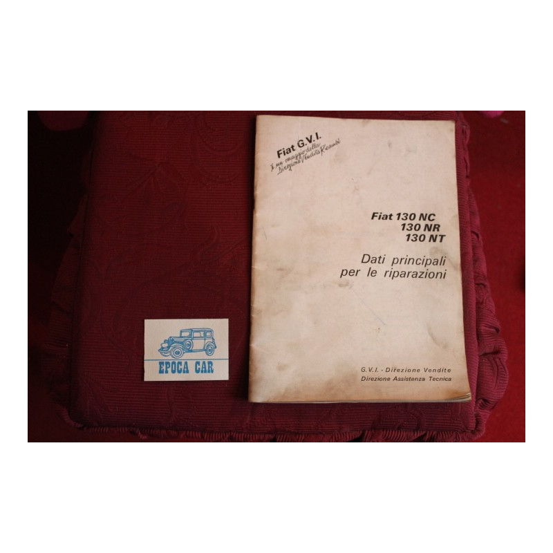 130   NC / NR / NT     HANDBOOK FOR REPAIRS (1974) cover a little dirty, inside good