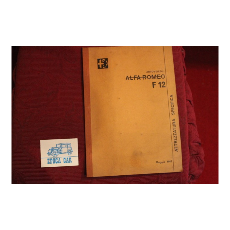 F 12    SPECIAL TOOLS FOR REPAIR (1967) good condition