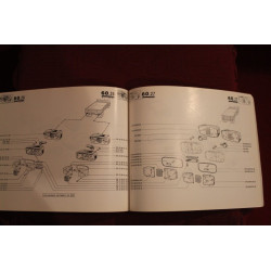 ALFA ROMEO / SAVIEM   A 38      CATALOGO PARTI DI RICAMBIO (1969) buono stato
