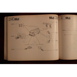 F 20      SPARE PARTS CATALOGUE (1968) + UP DATE (1969) good condition
