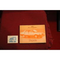 REGATA   LIBRETTO USO E MANUTENZIONE (2°ED. 1983) buono stato