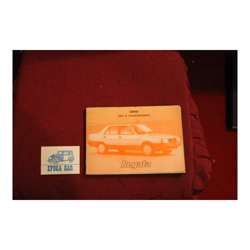 REGATA   LIBRETTO USO E MANUTENZIONE (2°ED. 1983) buono stato