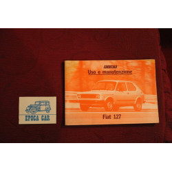 127     LIBRETTO USO E MANUTENZIONE   (2° EDIZIONE 1977)  buono stato