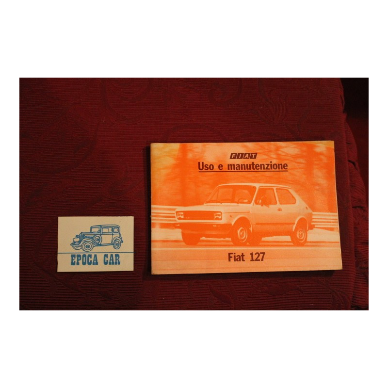 127      USE AND SERVICE BOOK (2° EDITION 1977)  good condition