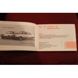131      LIBRETTO USO E MANUTENZIONE (3° EDIZIONE 1981)  ottimo stato