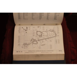 682 T3 / 682 T4    SPARE PARTS CATALOGUE (1968) first page (heading) missing, the rest good condition