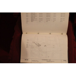 625 N2     SPARE PARTS CATALOGUE (1° EDITION 1968) good condition