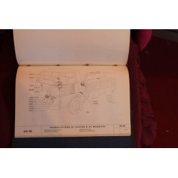 625 N3   CATALOGO PARTI DI RICAMBIO (1° EDIZIONE 1971) buono stato