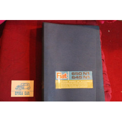 650 N1 / 645 N1   SPARE PARTS CATALOGUE (1° EDITION 1968)  good condition