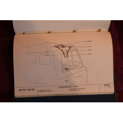 650 N1 / 645 N1   SPARE PARTS CATALOGUE (1° EDITION 1968)  good condition